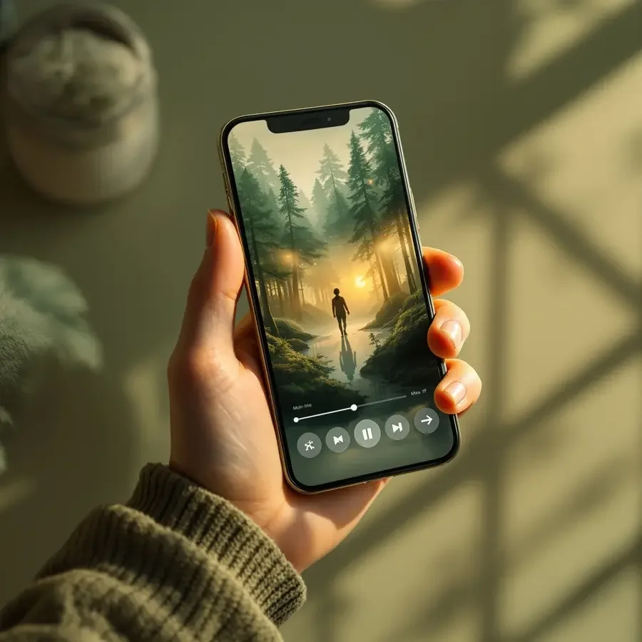 红果漫剧APP界面展示，暖色系短剧播放界面